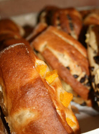 Petits pains pommes chocolat & pommes oranges boulangerie toulouse